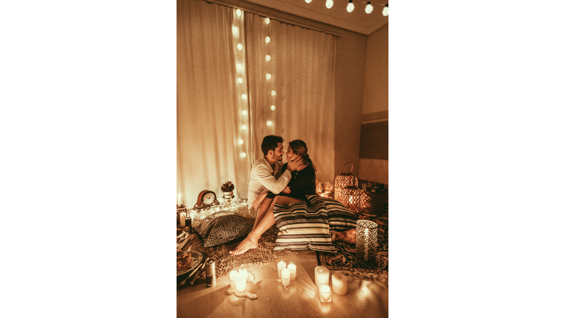 date night evening candle making romantic date couple having a date 