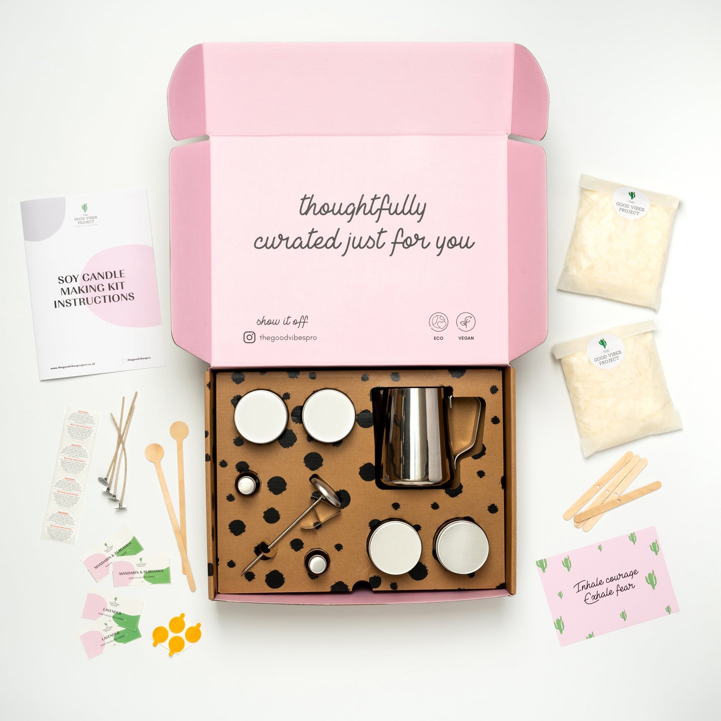 Candle Making Kit STARTER KIT | Make Your Own 4 Soy Scented Candles