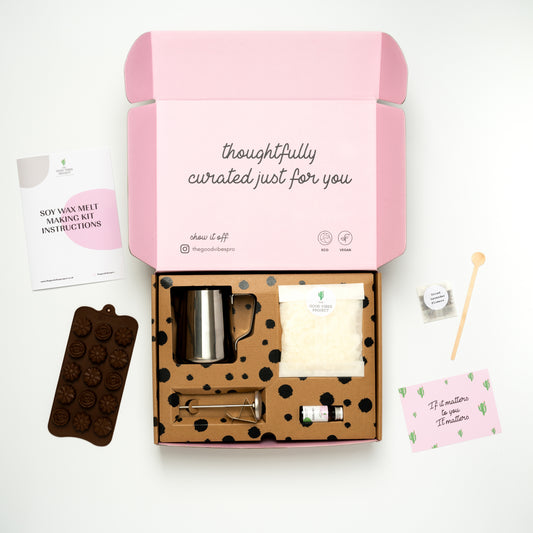BUNDLE Wax Melt Making Starter Kit + Extra Supplies | Make Your Own 45 Soy Wax Melts