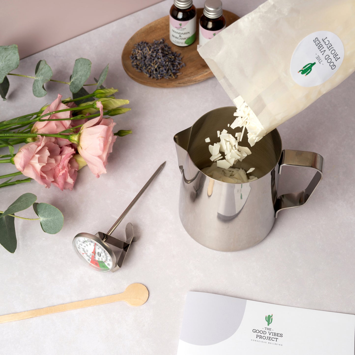 Candle Making Kit STARTER KIT | Make Your Own 4 Soy Scented Candles
